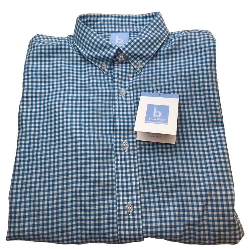 NWT Bella Bliss Hydrangea Button Down size 12